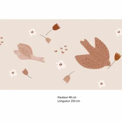 Frise papier peint Paloma