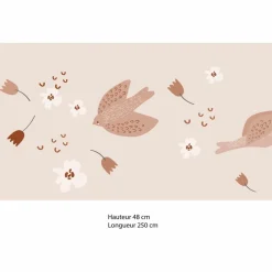 Frise papier peint Paloma