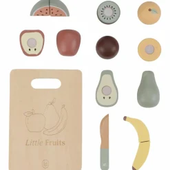 Fruits à découper en bois