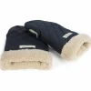 Gants de poussette Paddington Noir