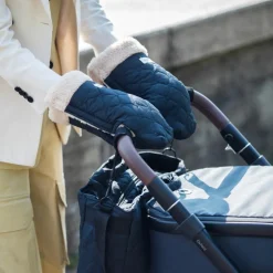 Gants de poussette Paddington Noir