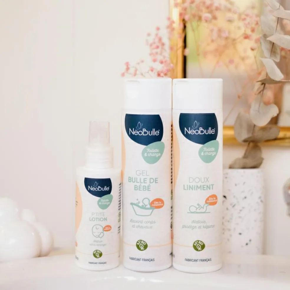 Gel lavant bio corps et cheveux Bulle de Bébé (200 ml)