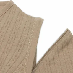 Gigoteuse à manches amovibles Ajour Biscuit (6-18 mois)