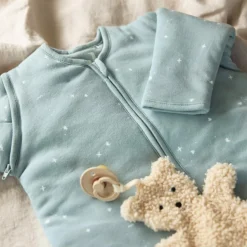 Gigoteuse à manches amovibles Twinkling Sea Green (6-18 mois)
