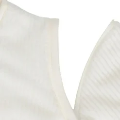 Gigoteuse à manches amovibles Rib Ivory (6-18 mois)