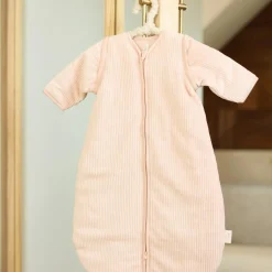 Gigoteuse à manches amovibles Rib Wild Rose (3-6 mois)