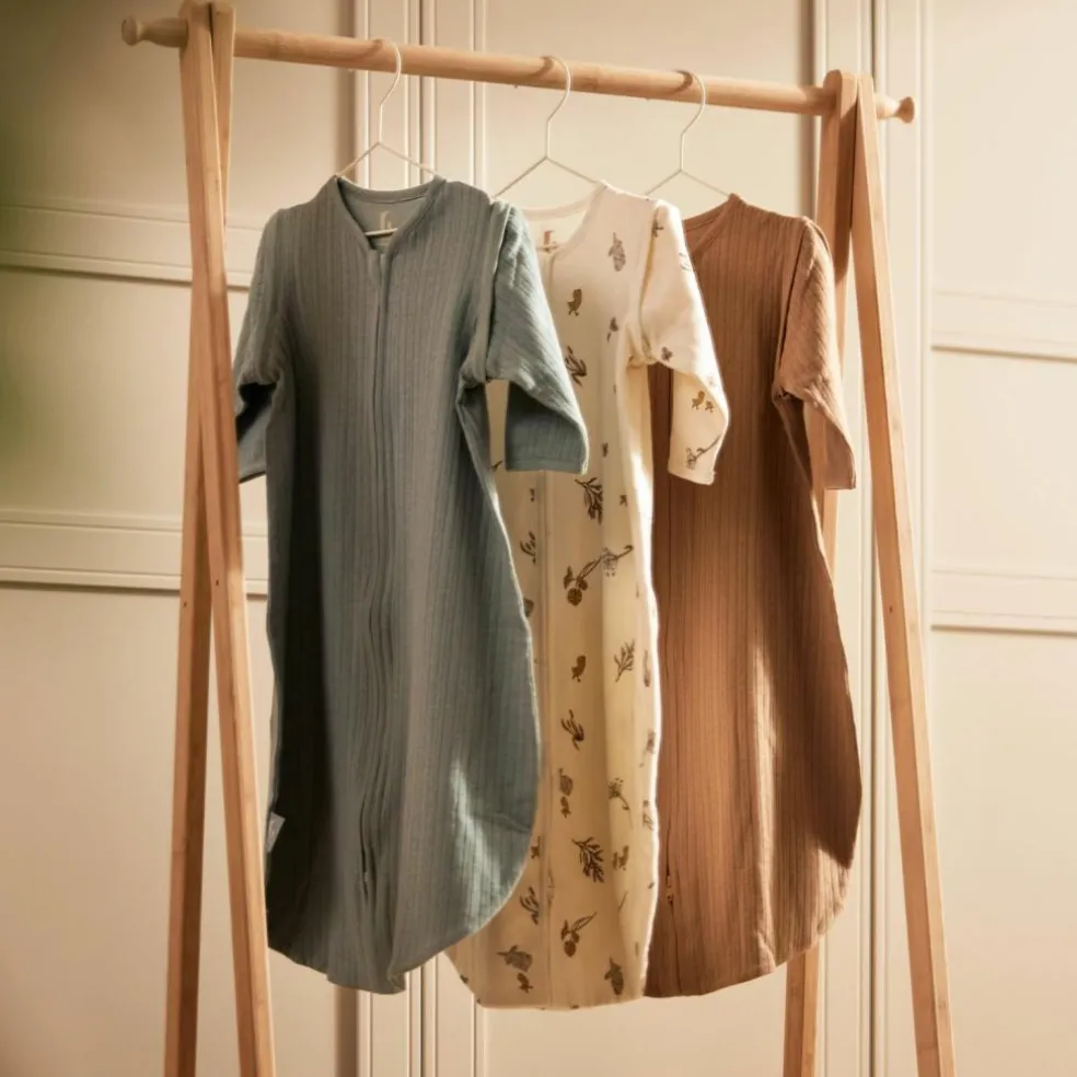 Gigoteuse à manches amovibles Ajour Biscuit (0-3 mois)