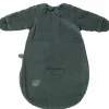 Gigoteuse chaude en coton vert foncé Luna & Axel TOG 2 (60 cm)