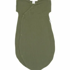 Gigoteuse d'été forme kimono double gaze fougère (0-6 mois)