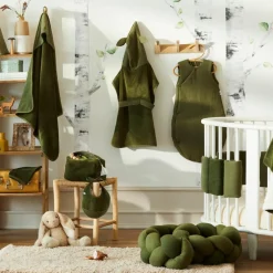 Gigoteuse d'été forme kimono double gaze fougère (6-18 mois)