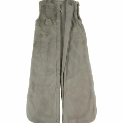 Gigoteuse en fausse fourrure kaki (100cm)