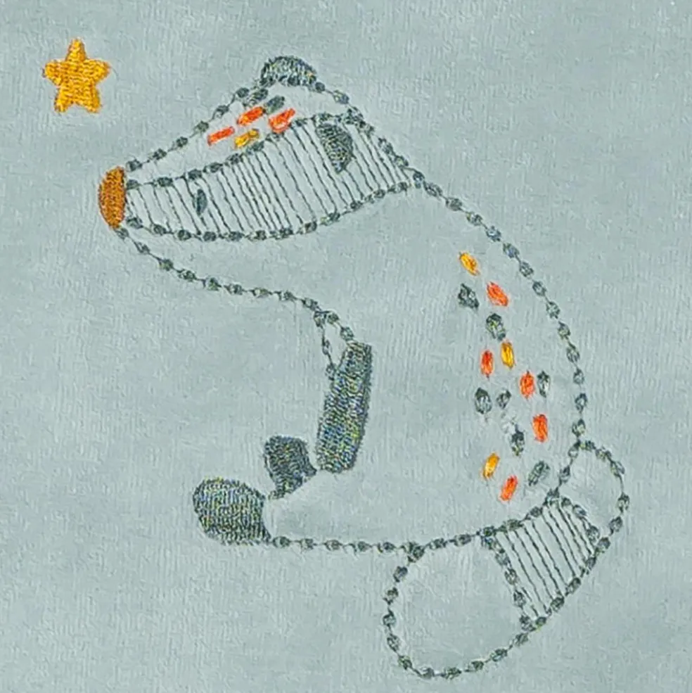 Gigoteuse en velours TOG 2 bleu Felix et Léo (6-24 mois)