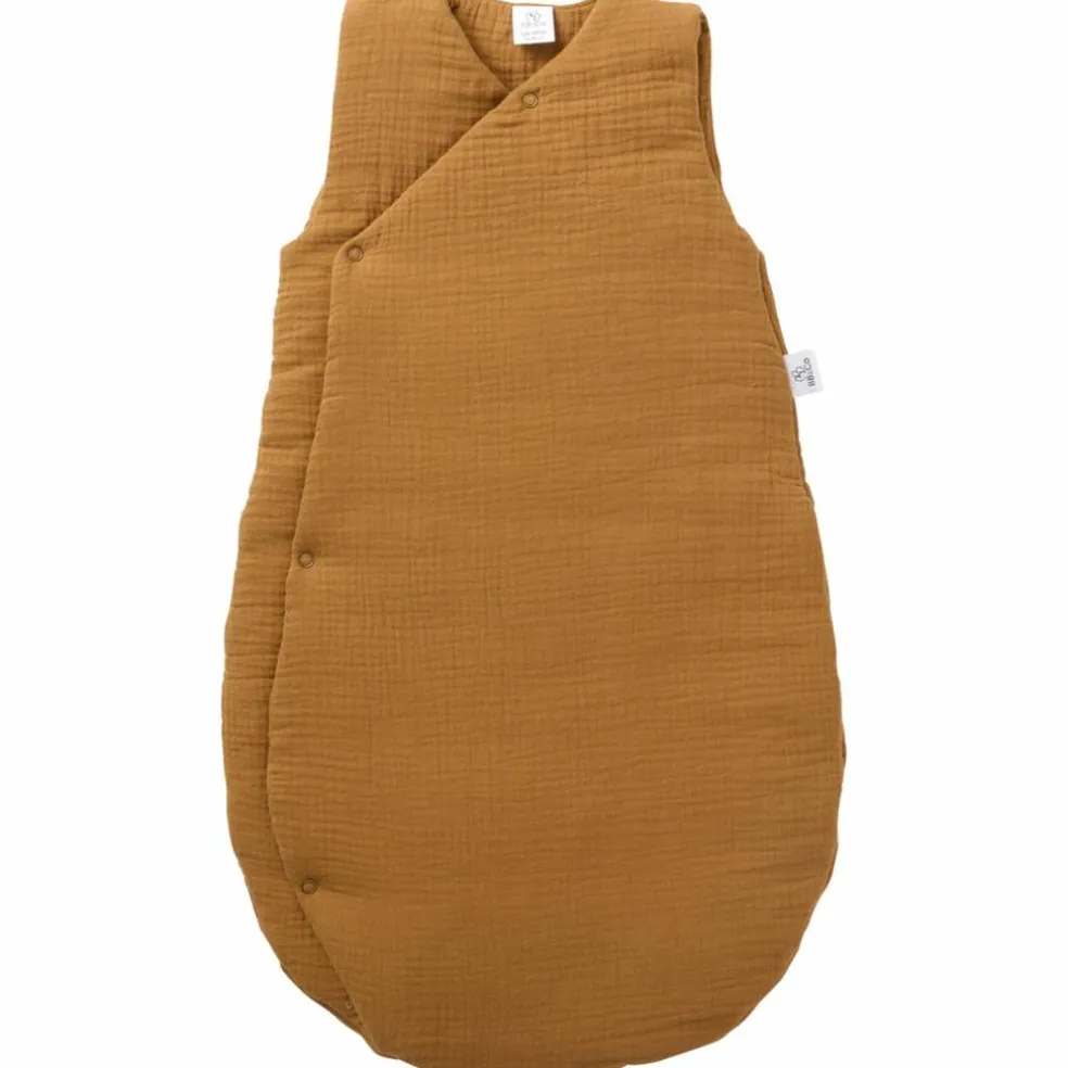 Gigoteuse forme kimono double gaze havane (6-18 mois)