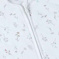 Gigoteuse jersey pointelle Pretty flowers TOG 1.0 - 2.0 (70 cm)