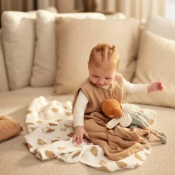 Gigoteuse légère en gaze de coton Biscuit TOG 0,5 (18-24 mois)