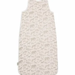 Gigoteuse légère en gaze de coton Animals Olive Green (6-18 mois)