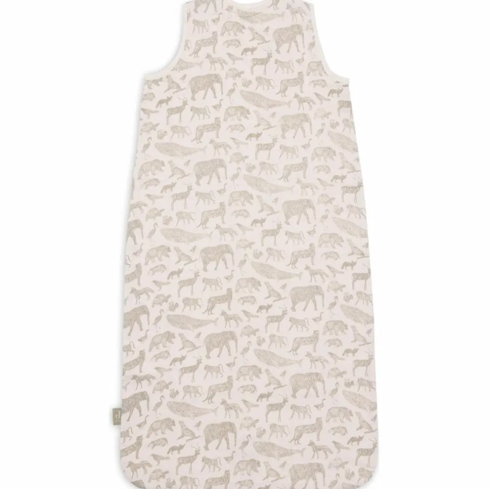Gigoteuse légère en gaze de coton Animals Olive Green (6-18 mois)