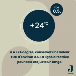 Gigoteuse légère jersey Deepsea TOG 0,5 (6-18 mois)