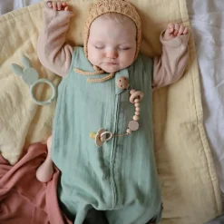 Gigoteuse légère TOG 0,5 en coton bio Roman Green (0-6 mois)