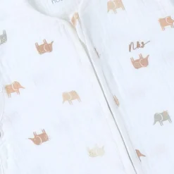 Gigoteuse mousseline Elephants TOG < 1.0 (50 cm)