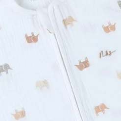 Gigoteuse mousseline Elephants TOG < 1.0 (70 cm)