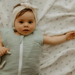 Gigoteuse réversible 4 saisons verte 0-6 mois