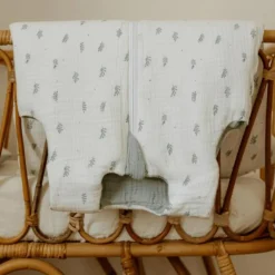 Gigoteuse réversible 4 saisons verte 0-6 mois