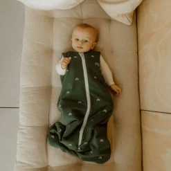 Gigoteuse réversible 4 saisons verte écureuils 0-6 mois