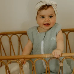 Gigoteuse réversible 4 saisons verte 6-18 mois