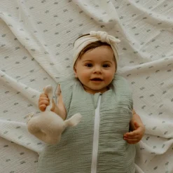 Gigoteuse réversible 4 saisons verte 6-18 mois