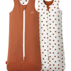 Gigoteuse réversible 4 saisons terra-coeurs 18-36 mois