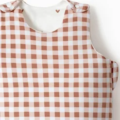 Gigoteuse réversible 4 saisons vichy 0-6 mois