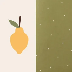 Gigoteuse réversible 4 saisons citrons (6-18 mois)