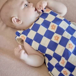 Gigoteuse été Comme un bonbon Romy (6-24 mois) damier bleu