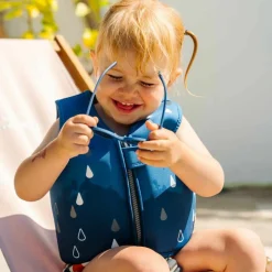 Gilet de natation Näj Navy (18-36 mois)