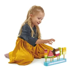 Glaces factices en bois Boutique sucette glacée