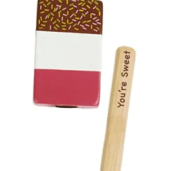 Glaces factices en bois Boutique sucette glacée