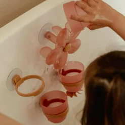 Gobelets de bain Fleur