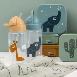 Gourde à paille Elphee Bleu (350 ml)