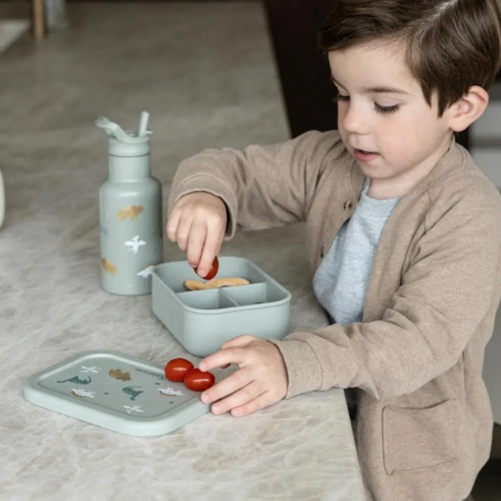 Gourde Dino vert (350 ml)