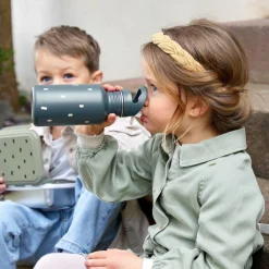 Gourde en inox Happy Prints midnight blue