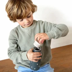 Gourde en inox Happy Prints midnight blue