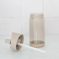 Gourde en plastique recyclé Taupe