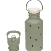 Gourde enfant Happy Prints olive (500 ml)