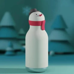 Gourde isotherme Bestie Bonhomme de neige (460 ml)