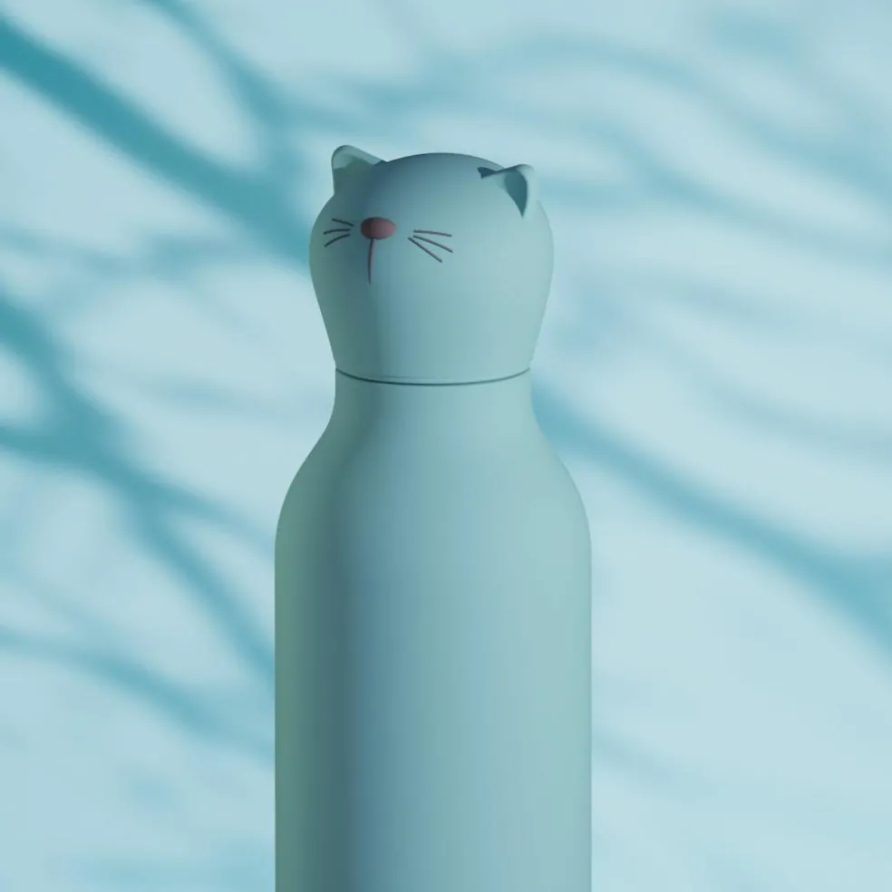 Gourde isotherme Bestie Chat (460 ml)