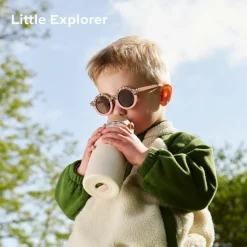 Gourde isotherme Little Explorer Ivoire (350 ml)