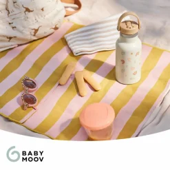 Gourde isotherme Little Explorer Ivoire (350 ml)