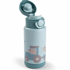 Gourde isotherme Tiny farm Bleu (340 ml)