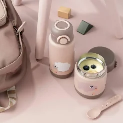 Gourde isotherme Tiny farm Rose (340 ml)